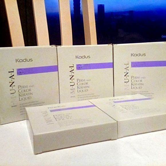 Imunal perm and color Keratin Liquid treatment 5 boxes in total - Picture 2 of 5